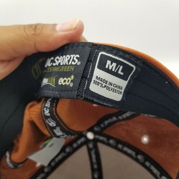 Fear The Freaks Baseball Hat M/L Orange EUC Cap - Picture 11 of 14